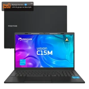 Notebook Positivo Vision C15m 8gb 256gb 15.6 Fhd Linux - Imagem 1