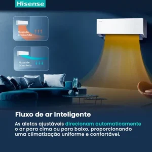 Ar Condicionado Hw Hisense Hi-efficiency Inverter 12k F 220v - Imagem 6