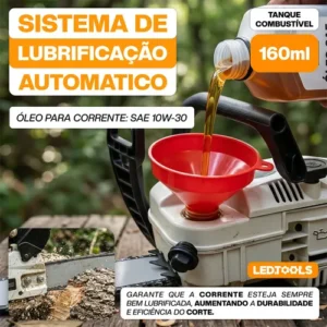 Motosserra A Gasolina 38cc 2t Profissional Sabre 12pol 30cm - Imagem 8