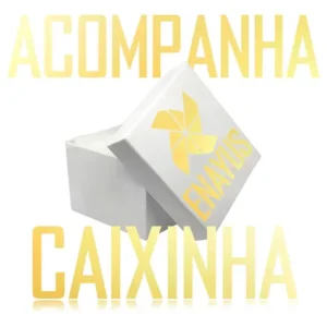 Relógio Feminino Em Couro Luxo Moda Colar E Brincos Original - Imagem 8