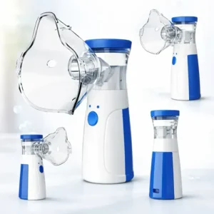 Inalador Nebulizador Portátil, Aparelho Inalação Compacto - Imagem 4