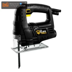 Serra Tico Tico Profissional 500w 3000 Gpm Lâmina E Protetor Bst500 The Black Tools - Imagem 1