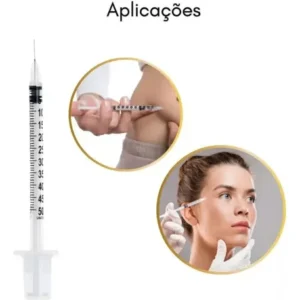Seringa Insulina 50ui Agulha 6mmx25mm Fixa 0,5ml 10 Unidades - Imagem 5