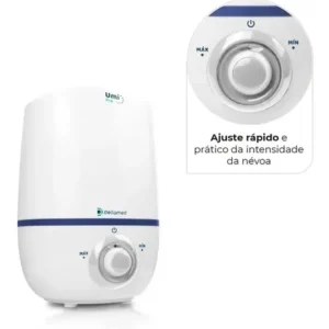 Umidificador De Ar Ultrassônico Umi Pop Health 2,3l Dellamed Cor Branco - Imagem 3