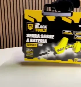 Serra Sabre Elétrica Portátil Profissional A Bateria 21v - Imagem 2