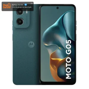 Smartphone Motorola Moto G05 - 256gb 12gb (4gb Ram + 8gb Ram Boost) E Camera 50mp Com Ai Bateria De 5200 Mah Tela 6.7 Com Superbrilho - Verde - Imagem 1
