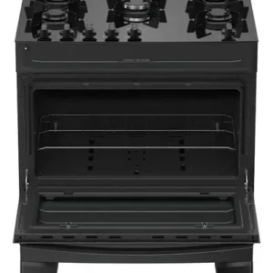 Fogão 5 Bocas Atlas Mônaco Top Glass Automático Mesa De Vidro Preto - Imagem 3