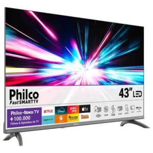 Smart Tv 43'' Philco Full Hd Roku Tv Hdr10 Dolby P43cra - Imagem 4