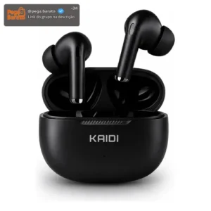 Fone Bluetooth 5.4 Sem Fio Tws Kaidi Kd 767 Graves Potentes - Imagem 1