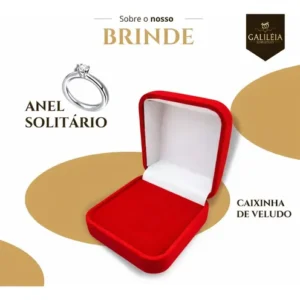 Par Alianças Compromisso Namoro Prata 4mm + Caixinha C/anel - Imagem 9