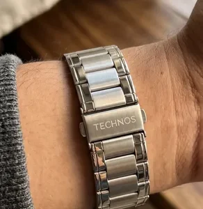 Relógio Technos Masculino Analógico Prata Aço Inox Original - Imagem 10