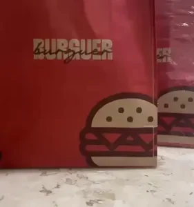 Saco Kraft Delivery 32x22x12cm 50 Un Hamburguer Lanche - Imagem 2