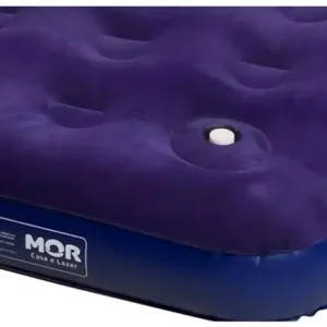 Colchão Inflável King Size Grande Barraca Acampamento Casa - Imagem 7