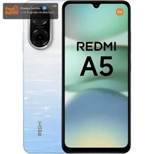 Celular Xiaomi Redmi A5 Dual Sim 128 Gb Global 4+4gb Ram Cor Azul - Imagem 1