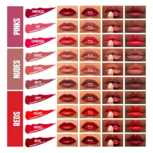 Batom Líquido, Longa Duração, Acabamento Vinil Espelhado e Efeito Gloss, Brilho Instantâneo, Conforto para os Lábios, Fórmula Vegana, Cor Cheeky, SuperStay Vinyl Ink Maybelline NY 4,2ml - Imagem 9