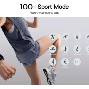 Smartwatch JSKJ Z169 Esportivo Preto com Tela de 1.83" para Android e iOS - Imagem 5