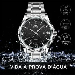 Opk Original Relógio Masculino Quartzo À Prova D'água 6003 - Imagem 5