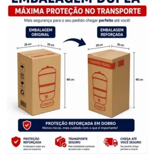 Filtro De Barro Purificador Agua Vela Tripla Ação 6l Total - Imagem 7