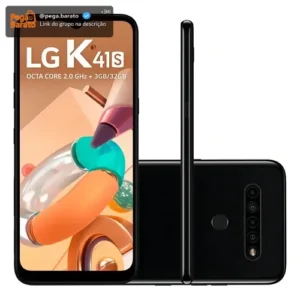Smartphone LG K41s 4g Tela 6,55 32gb Preto 3gb Ram LG (Novo com caixa aberta) - Imagem 1