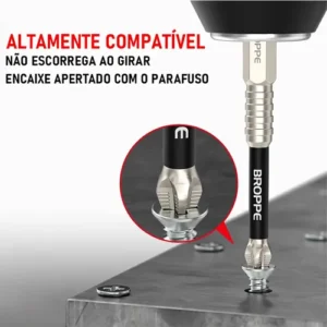 Kit Ponta Bits Magnéticas Antiderrapante Impactos K5 Ph2 9pc - Imagem 3
