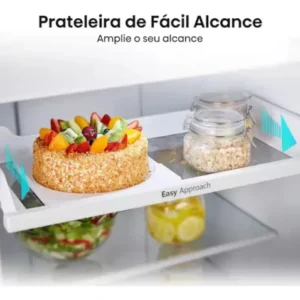 Geladeira Hisense Duplex Inox 467L Inverter Frost Free RT3N461 110V - Imagem 7