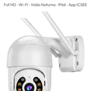 Câmera De Segurança Ip Wifi A8 Full Hd Icsee Ptz 355° Com Visão Noturna Áudio Bidirecional Ip66 Monitoramento Remoto Para Celular Android E iPhone - Imagem 12
