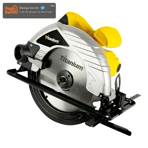 Serra Circular 1400W 7.1/4 127V Alta Potência Titanium
