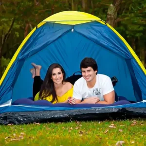 Barraca De Acampamento Até 4 Pessoas modelo Iglu Azul Mor - 4 Lugares - Imagem 5