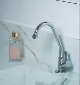Torneira De Cozinha De Bancada Bica Móvel Pia Metal - Imagem 2