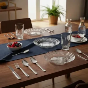 Aparelho De Jantar 20 Peças Com Pratos, Copos E Talheres - Imagem 2