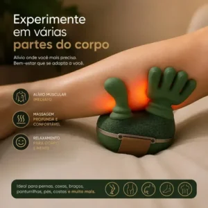 Massageador Mãozinha 3D Creator Brasil Elétrico e Sem Fio com Aquecimento - Imagem 10
