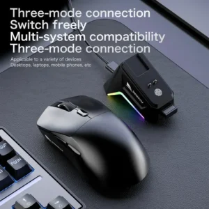 Mouse Gamer Sem Fio Smailwolf M3 Tri Mode - Imagem 15