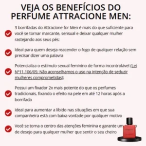 Atracione Men Perfume Masculino 100ml Novo Frasco Econômico - Imagem 11