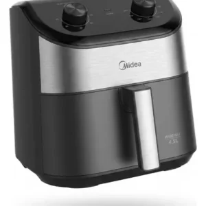 Fritadeira Air Fryer 4,5l Widemax Com Interior De Alumínio 1500w Midea - Imagem 9