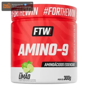 AMINO-9 Essenciais Pote 300g Sabor Limão - FTW - Imagem 1
