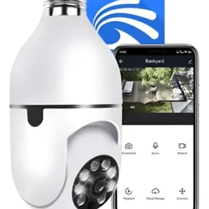 Câmera Lâmpada De Segurança Wifi Ip App Yoosee Visão Noturna Câmera Lâmpada De Segurança Wifi - Imagem 1