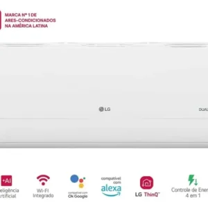 Ar-condicionado LG Dual Inverter Ai Voice 9.000 Btu Frio - Imagem 2