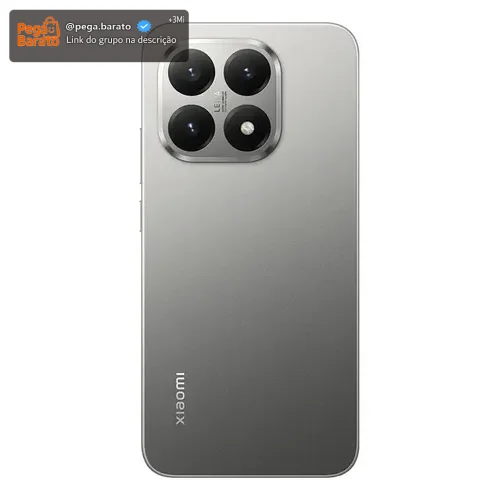Smartphone Xiaomi 15t 5g 12+12gb Ram + 512gb, Cinza