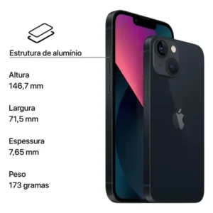Apple Iphone 13 (256gb) Preto Original 5g Envio Imediato+ Nf (Novo com caixa aberta) - Imagem 6