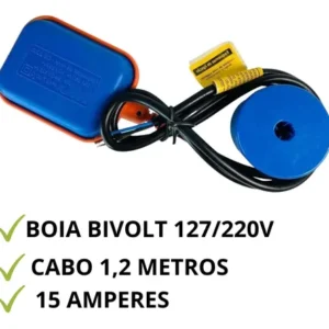 Kit 2 Chave Boia Nível Automática 1,2m Cb-2012 Margirius - Imagem 3
