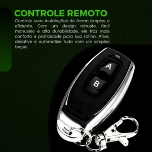 Modulo Rele + 2 Controle Remoto 12v 1 Canal Sem Fio Rf 433mh - Imagem 9
