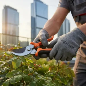 Alicate Tesoura Poda Profissional Aço Inox Corte Galhos Duros Jardim Frutíferas Cabo Confortável Ergonômico Resistente - Marca: Smart Tools® - Imagem 9
