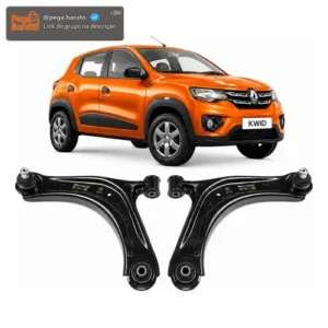 Par Bandeja Balança Dianteira Renault Kwid 2018 2019 A 2024 - Imagem 1