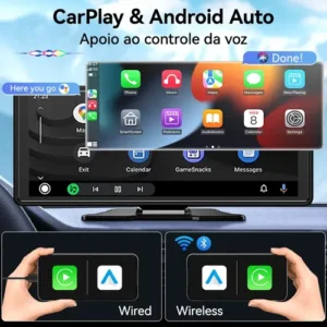 Multimídia Portátil Carplay/android Auto 10,26 Polegadas - Imagem 2