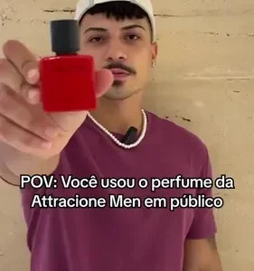 Attracione Men perfume Masculino Com Feromônios Ativados 25 mL - Imagem 14