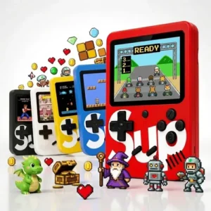 Mini Video Game Portátil Conexão Tv Av/usb Criança / Adulto - Imagem 7