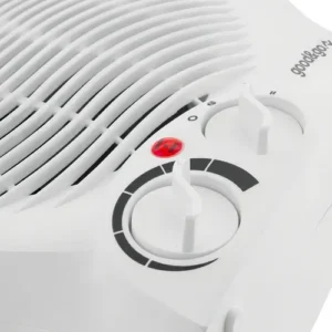 Aquecedor Caloventor Elétrico Good&Go GG-AQ01 2000W Portátil Com Termostato Branco - Imagem 5
