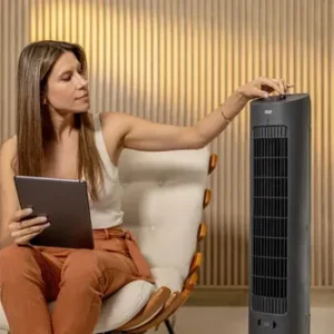 Climatizador De Ar Wap Air Fresh 4 Em 1 Climatiza, Ventila,perfuma e Umidifica Silencioso 220v cor cinza. - Imagem 5
