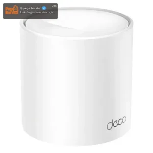 TP-Link Deco X10(1-pack) Roteador Mesh Wifi6 AX1500 Cobre até 190m² - Imagem 1