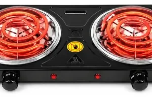 Fogão Cooktop Elétrico 2 Bocas 2500w, Portátil 110v/220v - Imagem 10